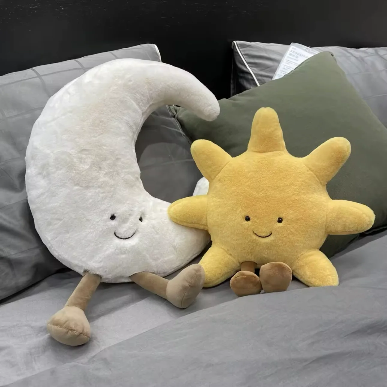 Brightling & Nightling - Sun and Moon Cushions - Image 3