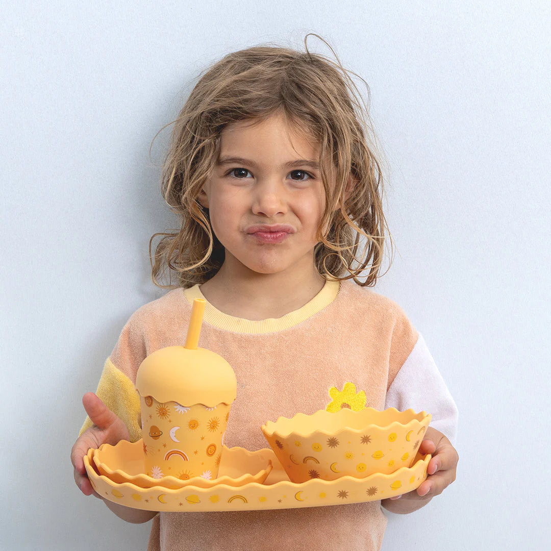 Orange Suns Mini Smoothie Cup & Straw – 200ml - Image 5