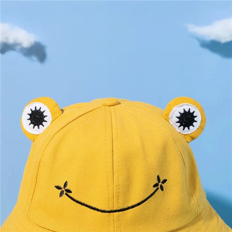 Hoppy Hat - Kids Frog Bucket Hat - Image 10