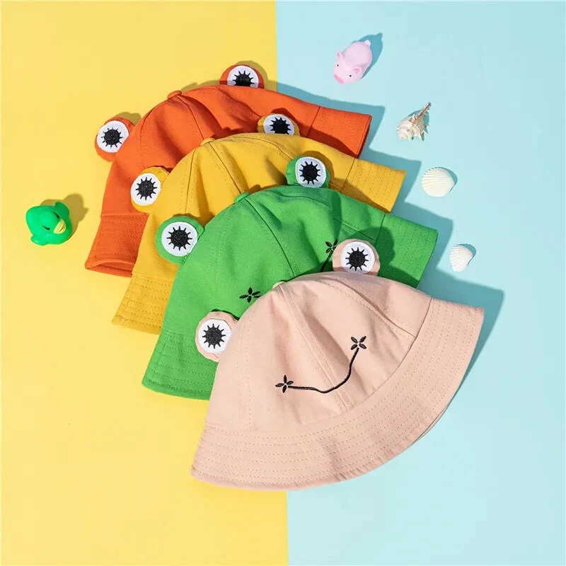 Hoppy Hat - Kids Frog Bucket Hat - Image 6