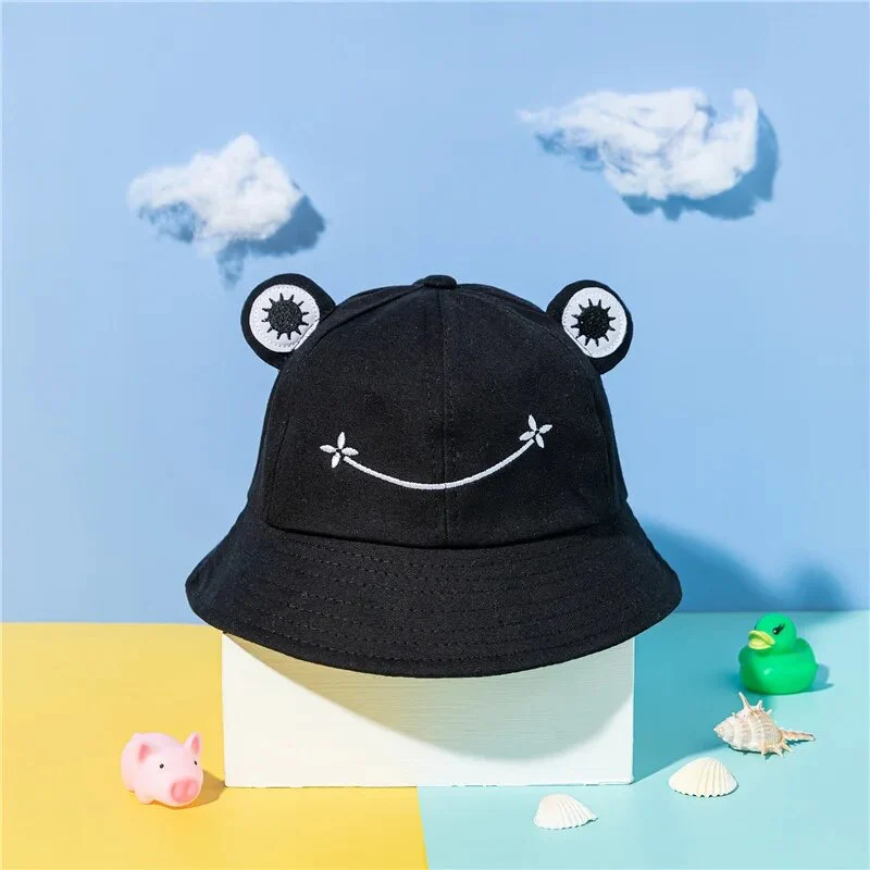 Hoppy Hat - Kids Frog Bucket Hat - Image 7