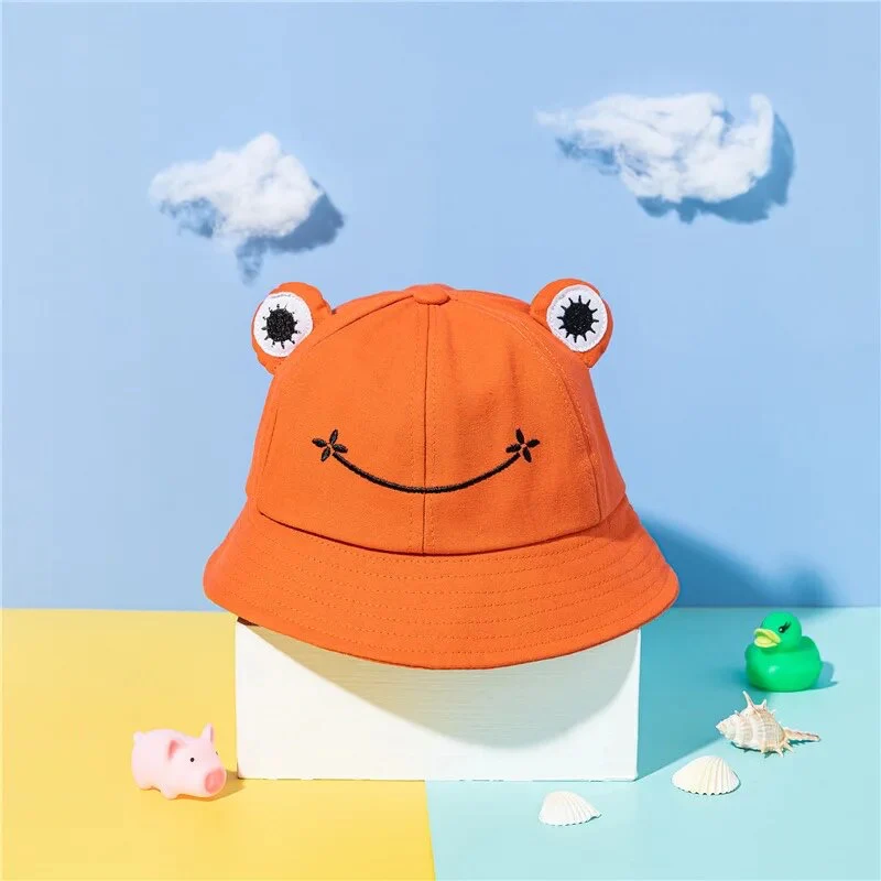 Hoppy Hat - Kids Frog Bucket Hat - Image 8