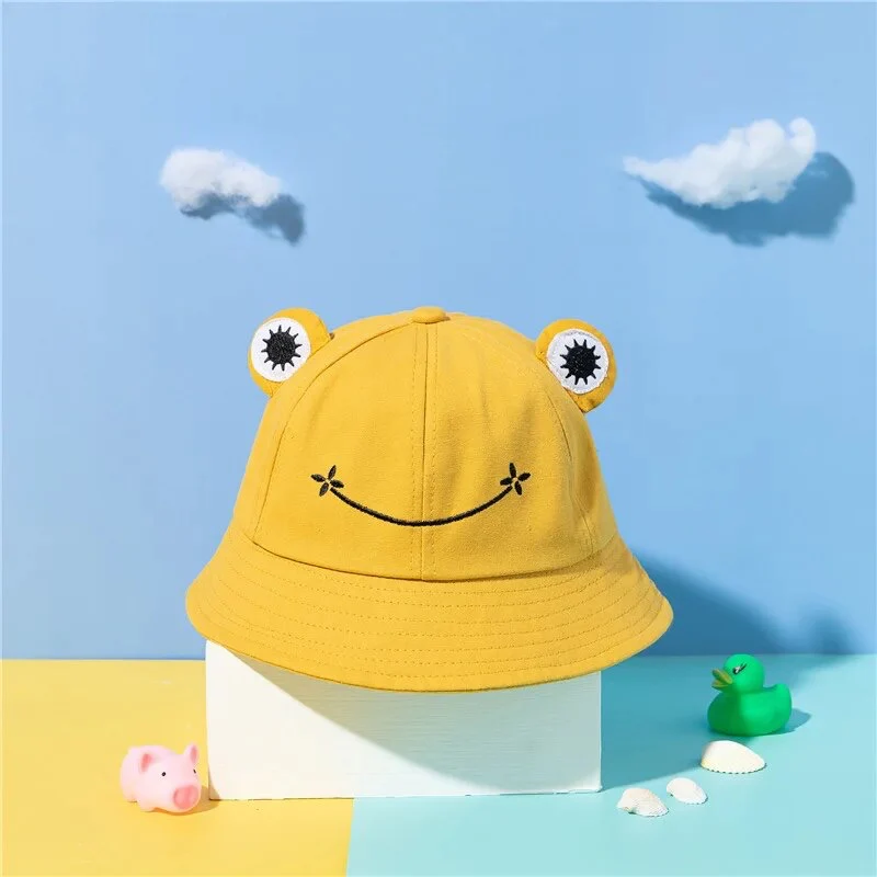 Hoppy Hat - Kids Frog Bucket Hat - Image 9