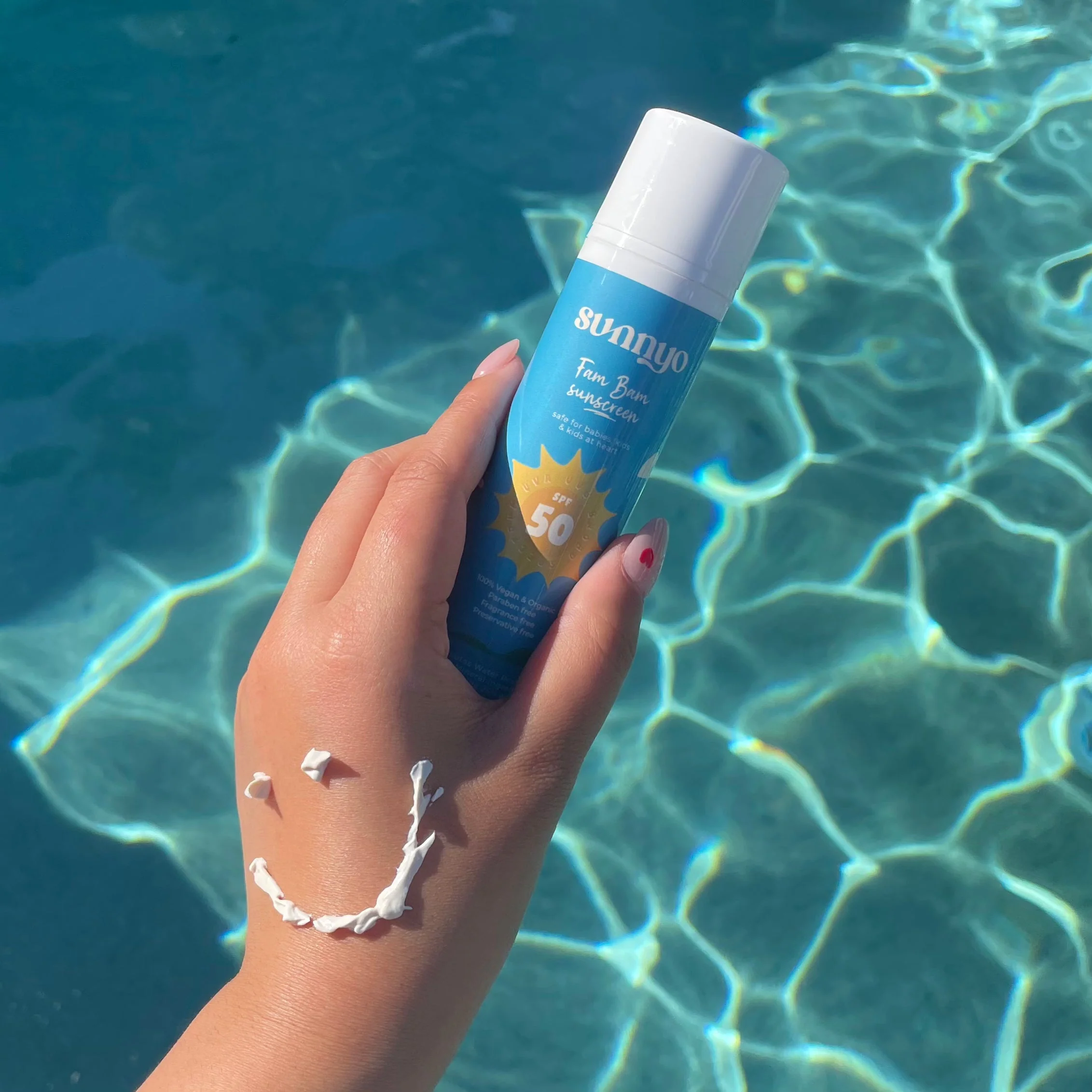 SPF Besties Bundle - Two Sunscreen Bottles and Sponge Set - Image 3