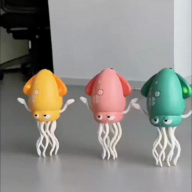 Wiggly Squid - Dancing Light Up Toy - Image 9